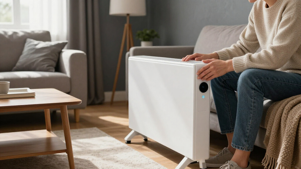 smart oil filled radiator heater