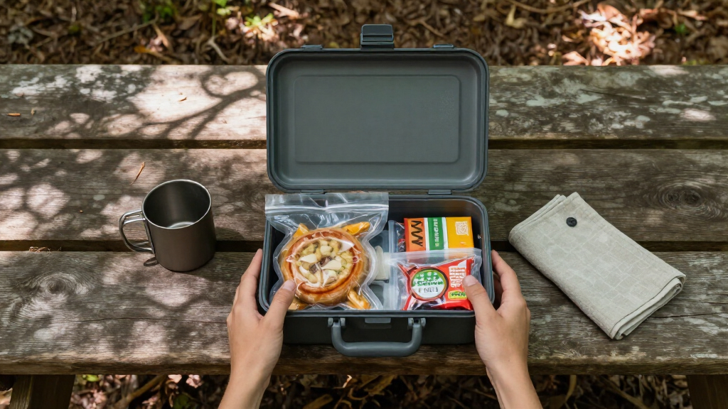 compact emergency food storage