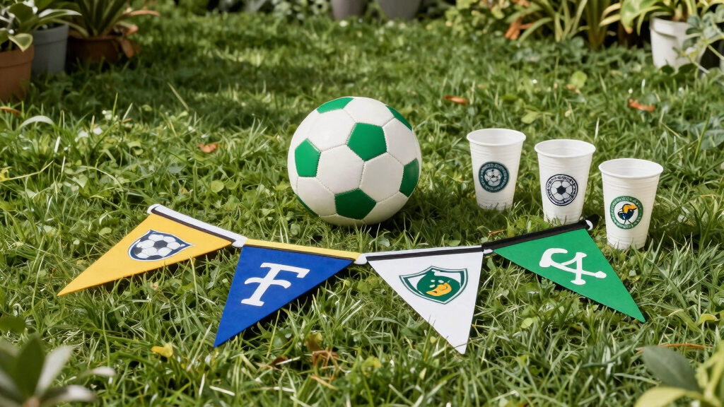 soccer fan outdoor party supplies