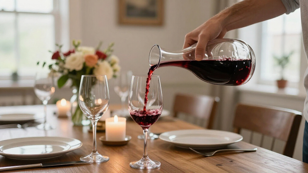large glassware set for entertaining