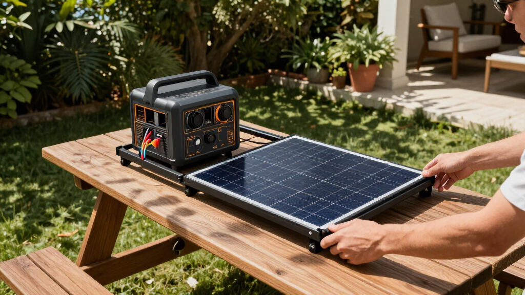 portable solar generator kits