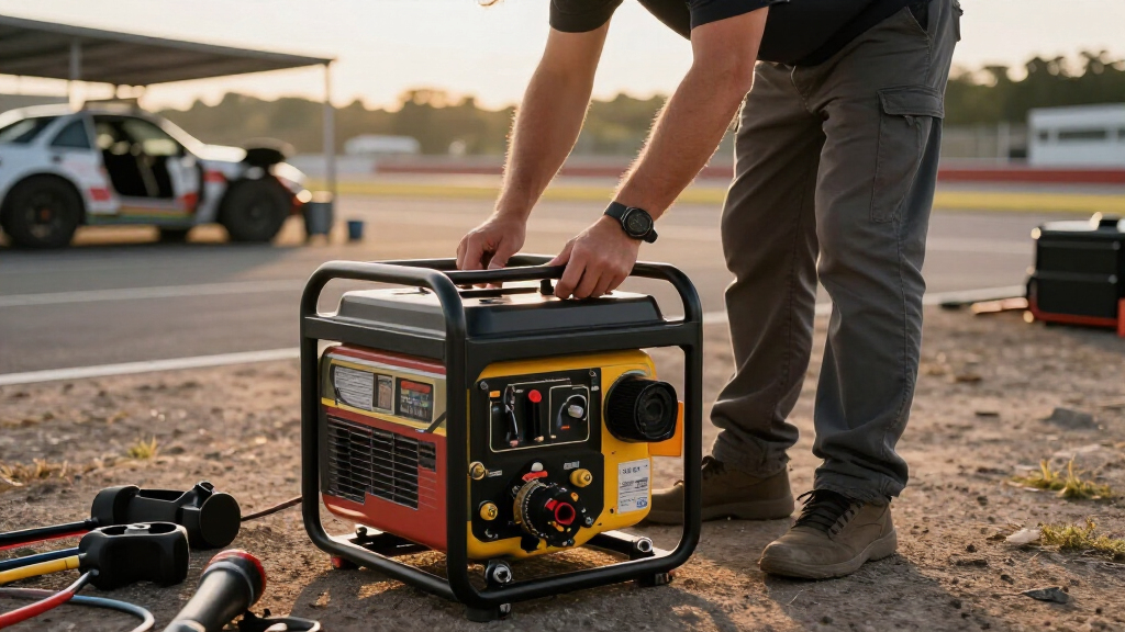 best inverter generators for track support