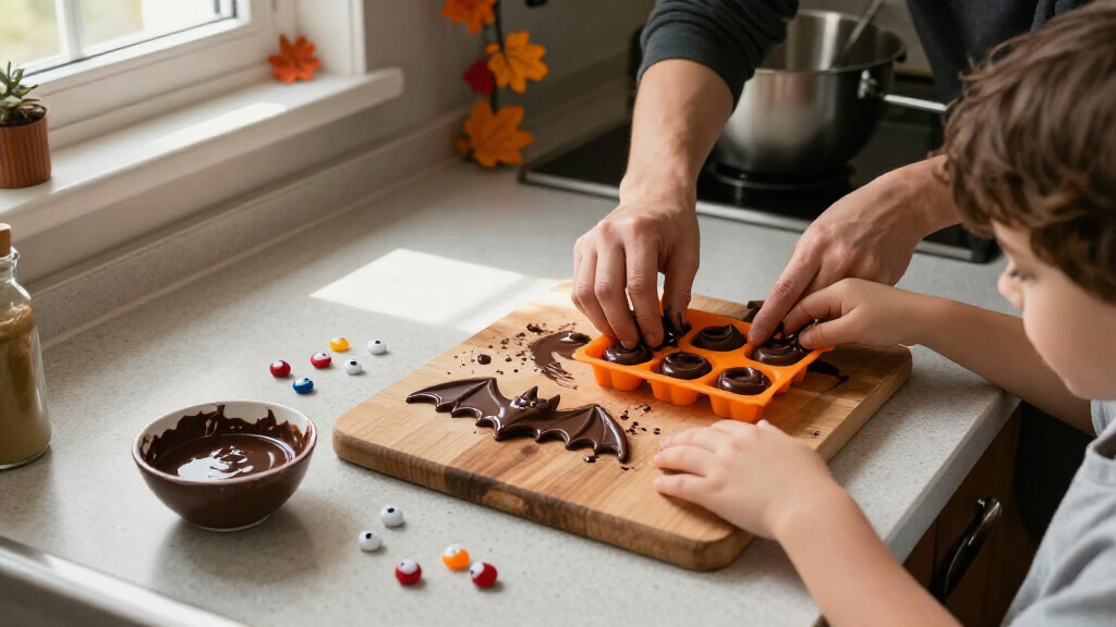 Halloween chocolate molds