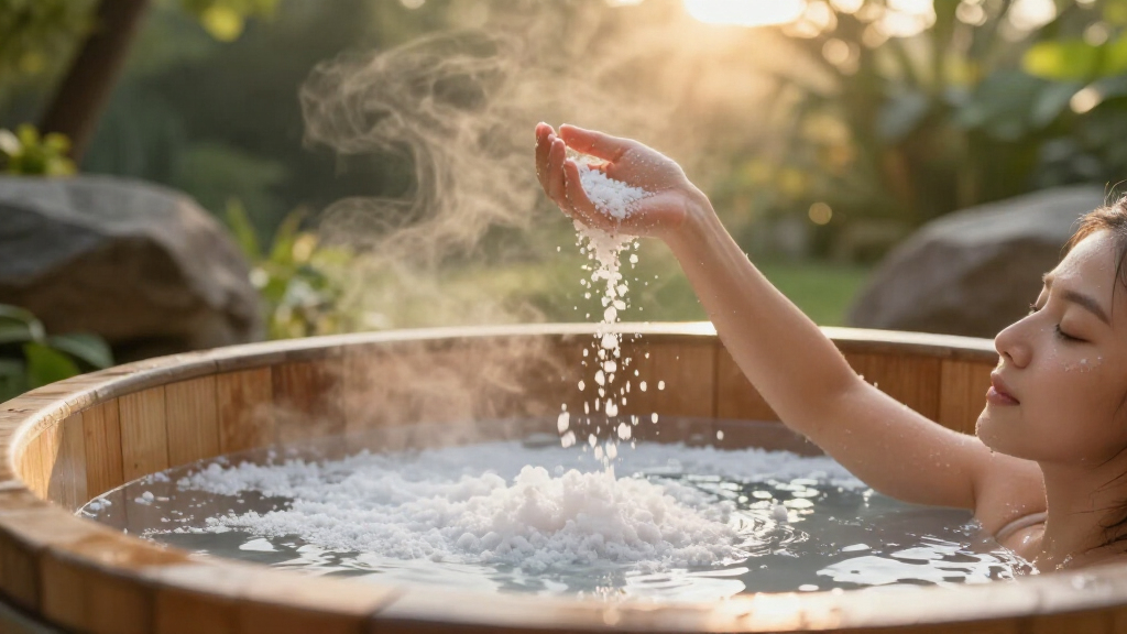 Magnesium bath flakes