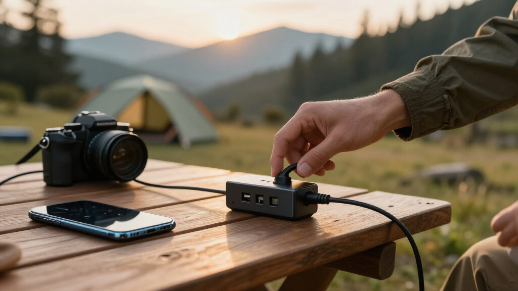 compact travel power strips