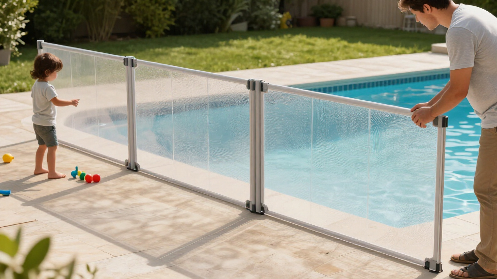 best pool fence DIY kit for safety