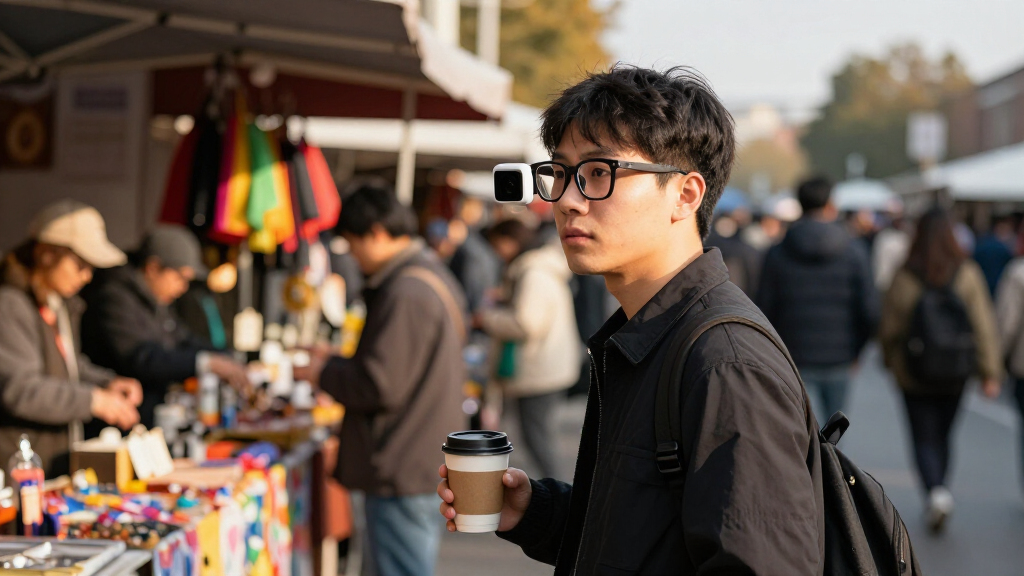 smart glasses with built-in cameras