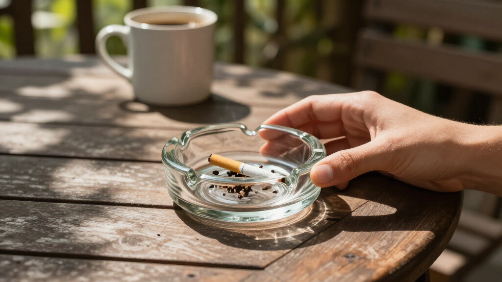 best glass ashtrays