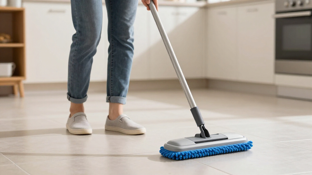 scrubbing mop