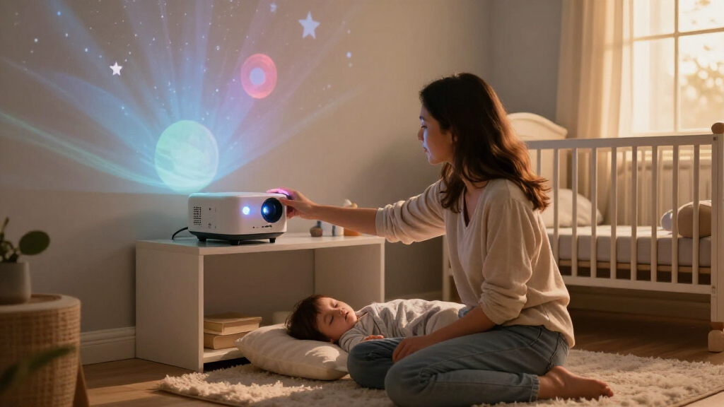 space projectors for sensory bedtime