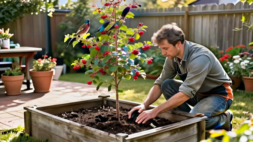 best compact trees for attracting birds