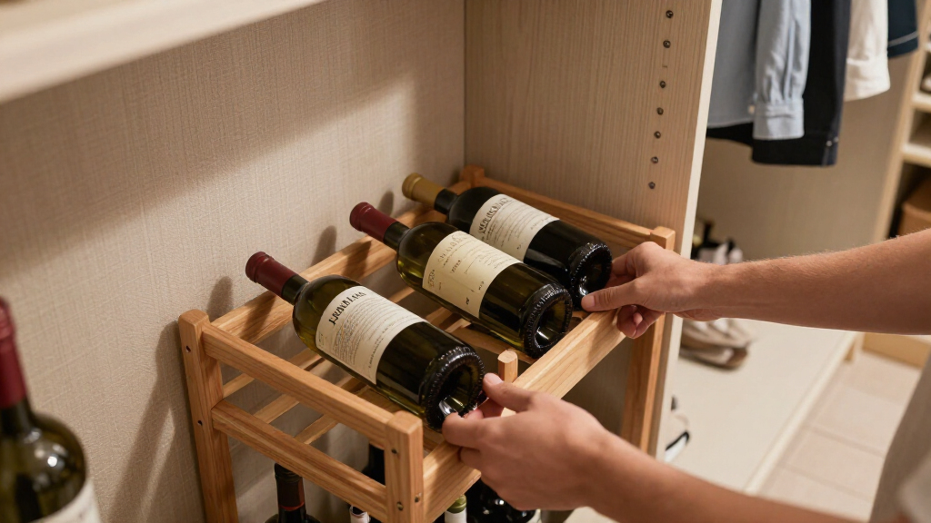 best wine racks for closets