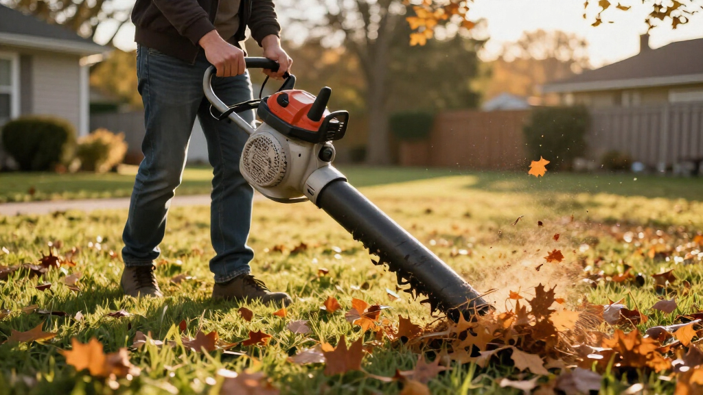 leaf blowers for fall yard work