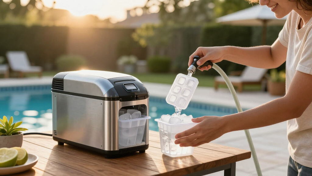 premium outdoor ice makers
