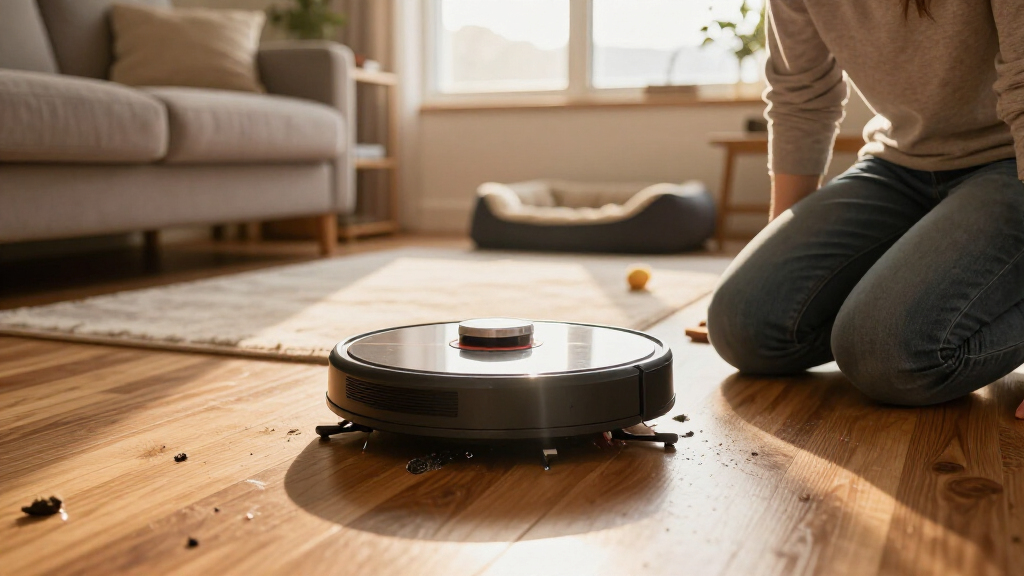 best robot vacuum for pet hair and litter tracking