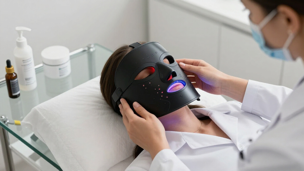 led face mask for skin rejuvenation