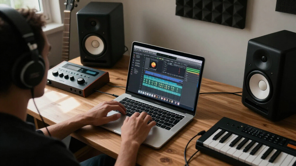 lapto do music production