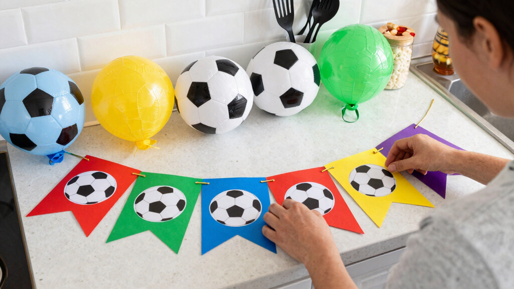 soccer-themed party supplies