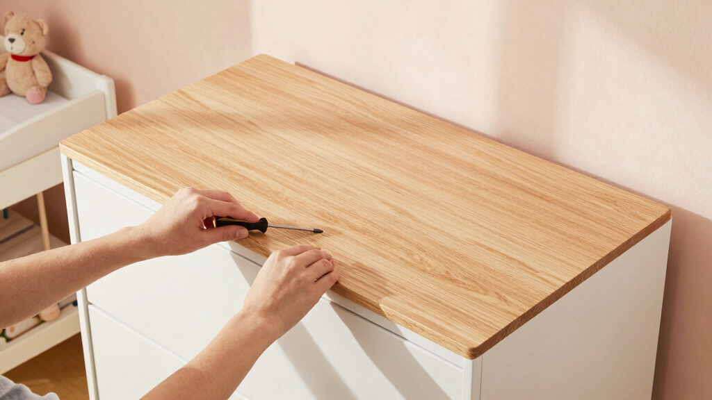 best nursery dresser with removable topper