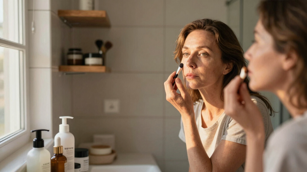 best makeup for middle-aged women