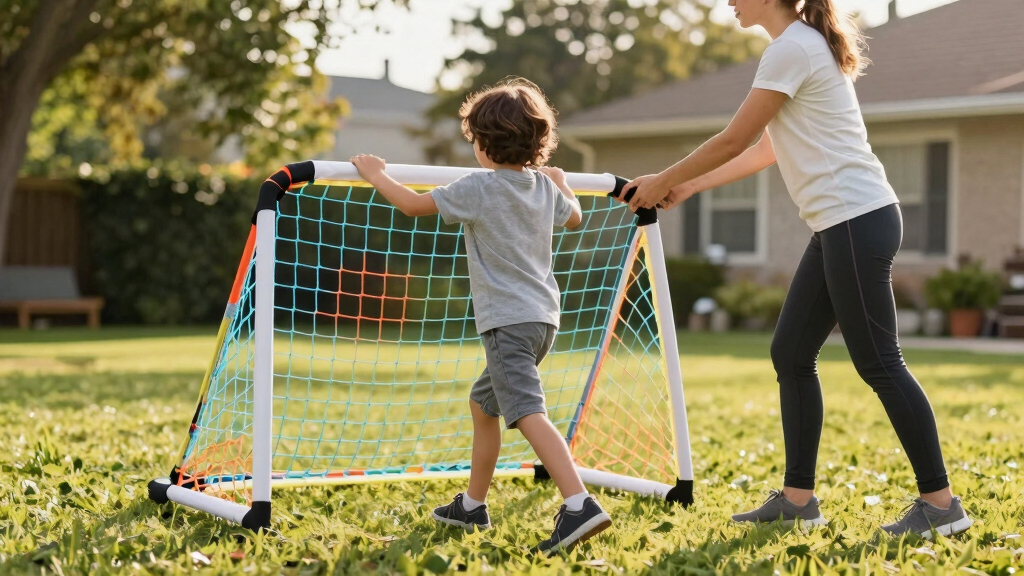 portable soccer goal for kids