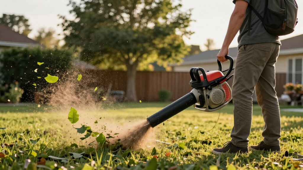 backpack leaf blower