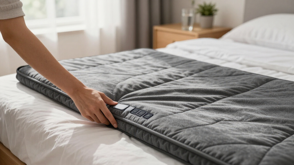 temperature controlled mattress pad for better sleep