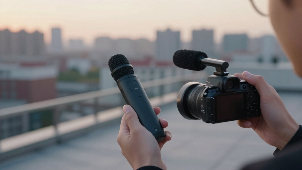 wireless microphones for video production