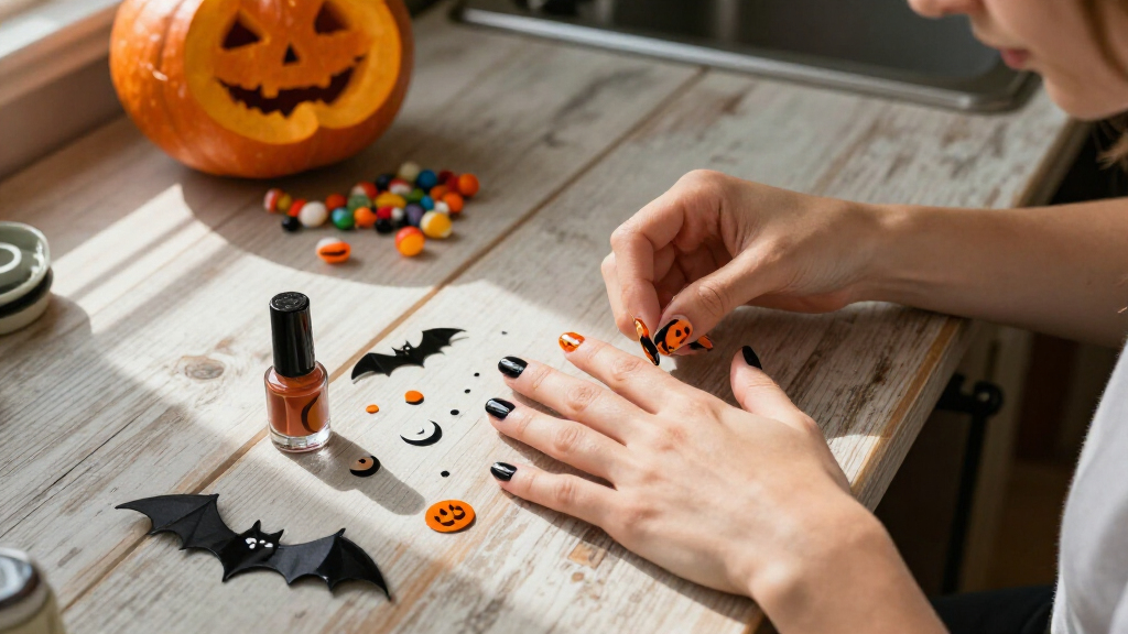 Halloween nail art stickers