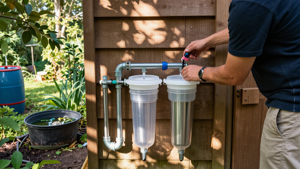 whole house water filter system for rainwater harvesting