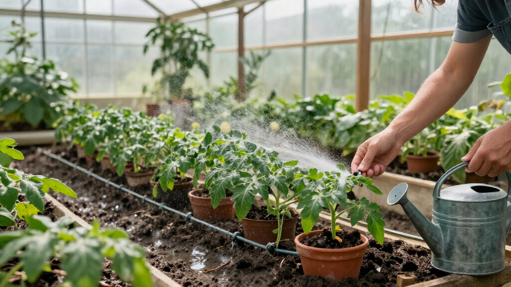 greenhouse watering systems