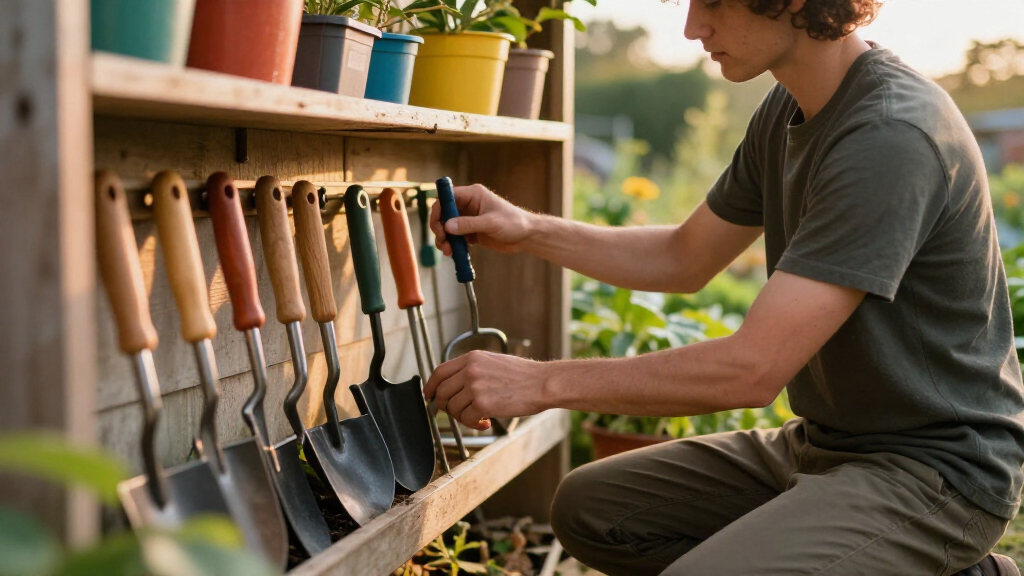 garden tool storage solutions