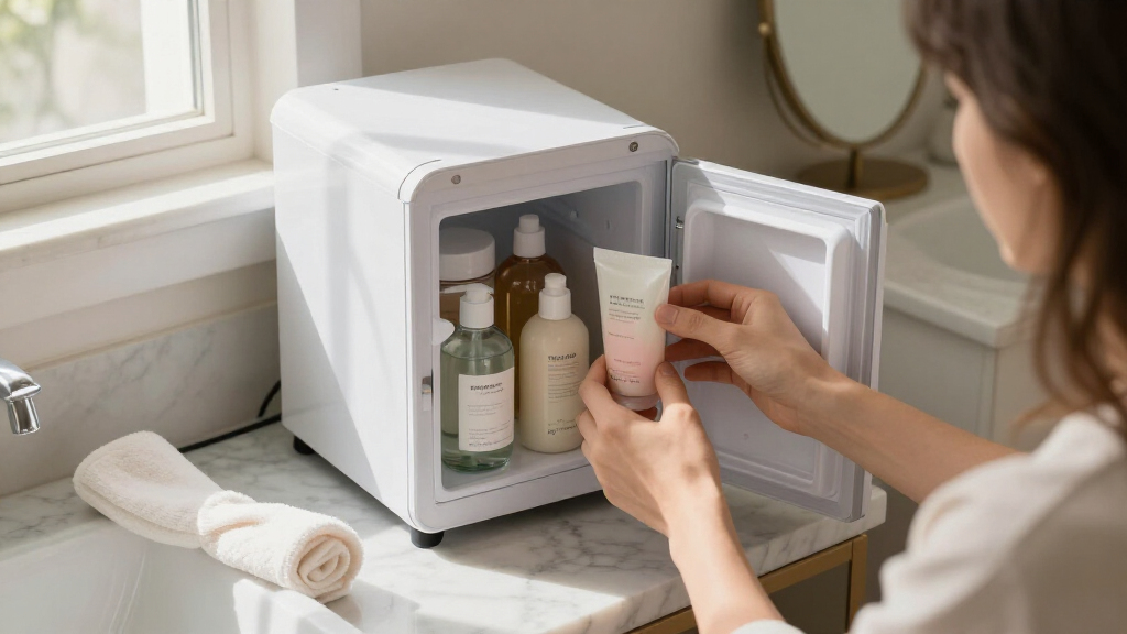 best skincare fridge for small vanity