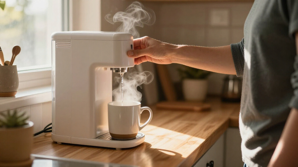 instant hot water dispenser under sink