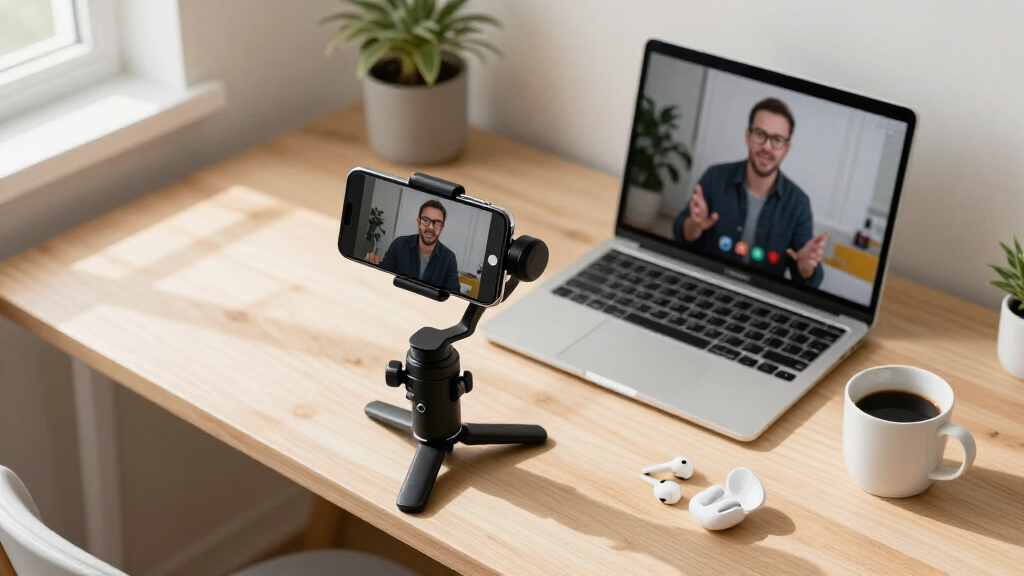 top rated camera gimbal stabilizer for online teaching videos