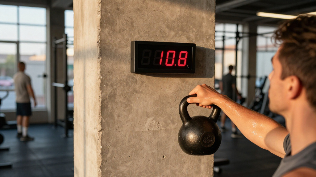 gym timer wall mount