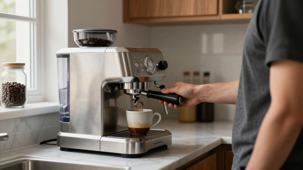 commercial espresso machine for home kitchen