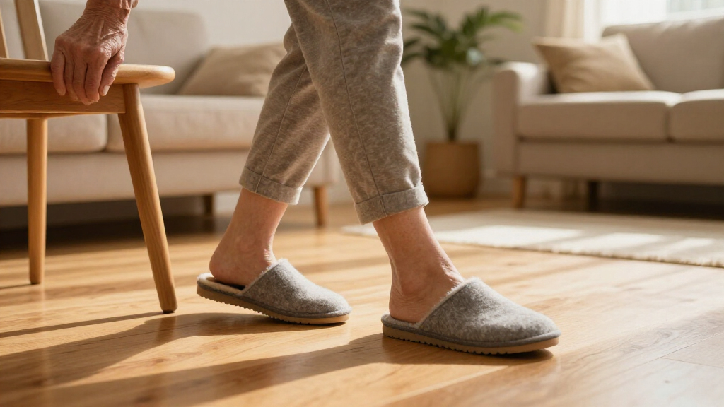comfortable non-slip house slippers