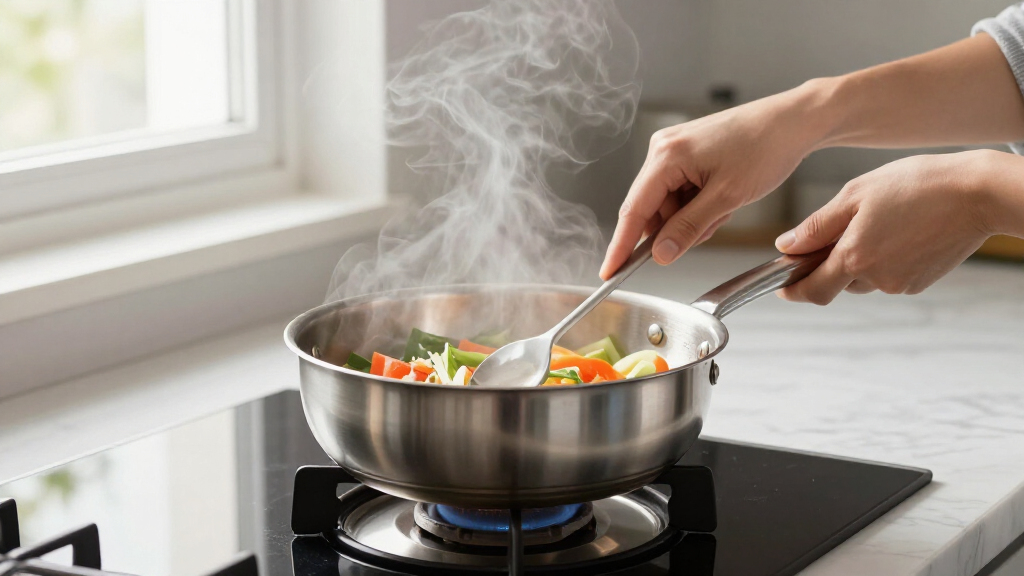 stainless steel rondeau pan premium
