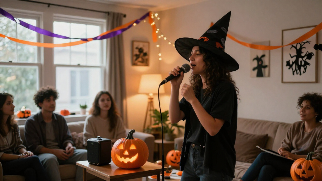 compact karaoke machines for Halloween parties
