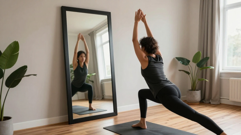 fitness mirror smart