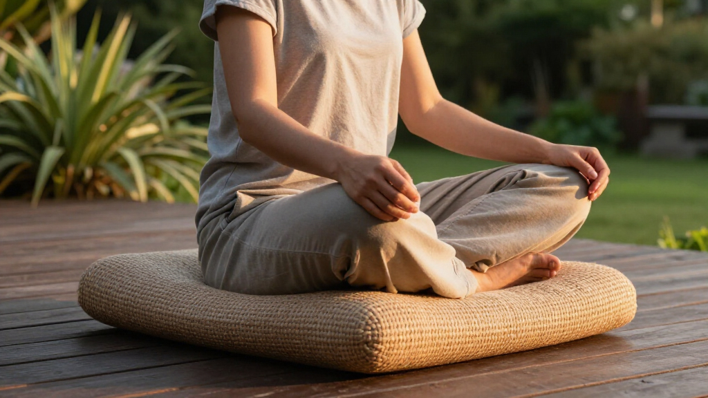 best extra large meditation cushion