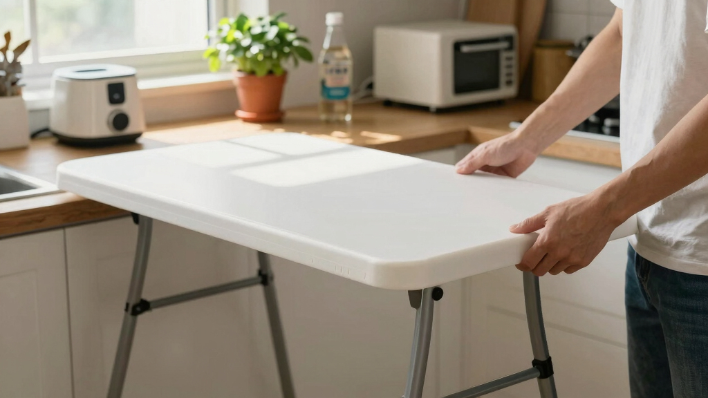 best folding tables for small spaces
