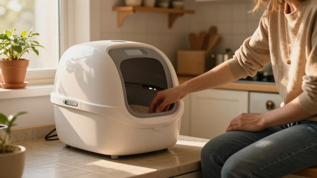 automatic cat litter boxes