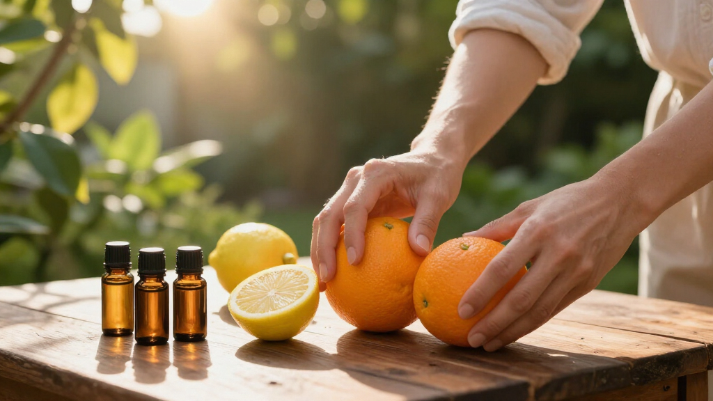 high quality citrus oil set