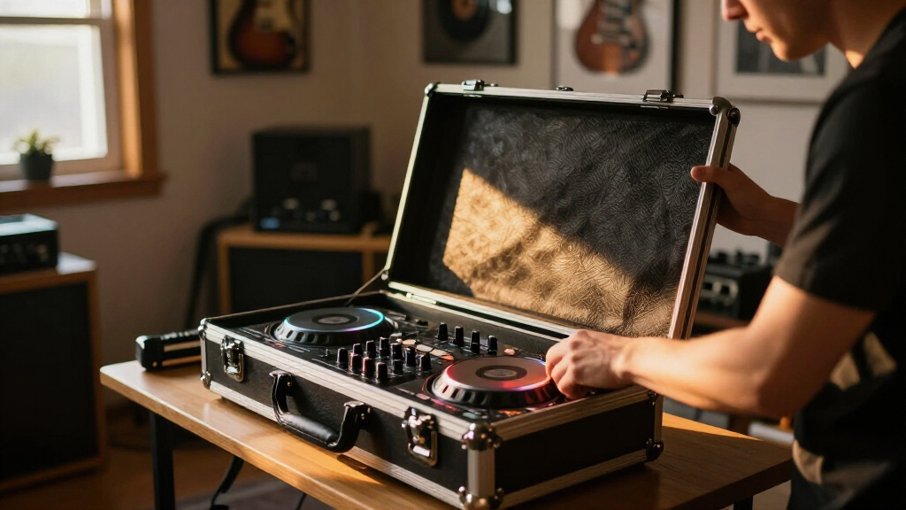 dj controller flight cases