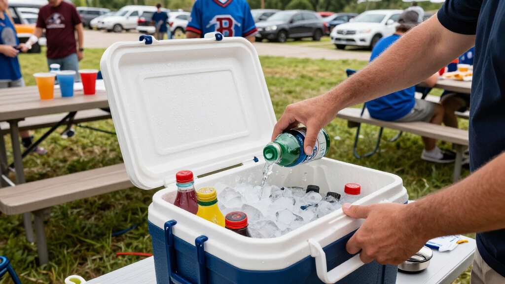 tailgating party coolers