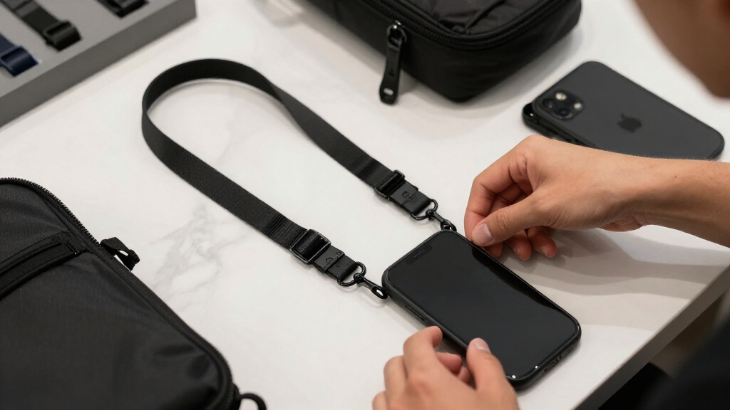 anti theft crossbody phone lanyards for frequent flyers
