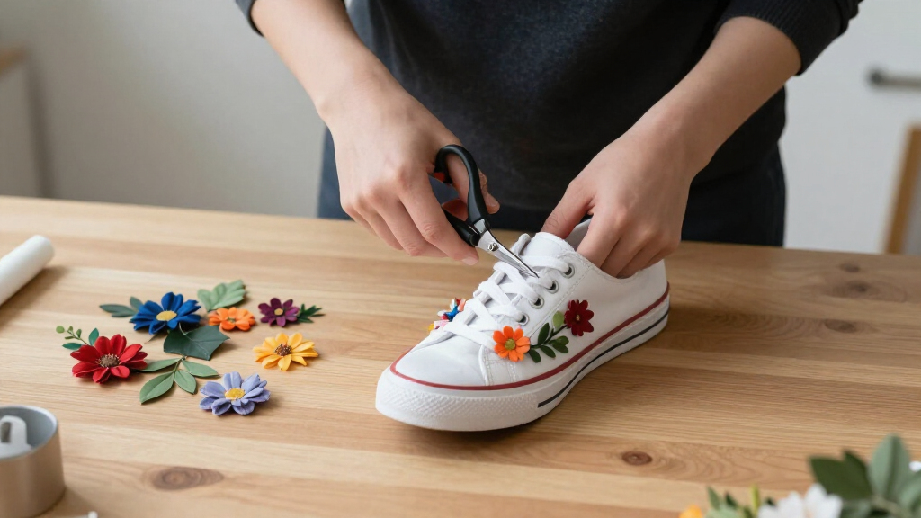 best floral embellished sneakers