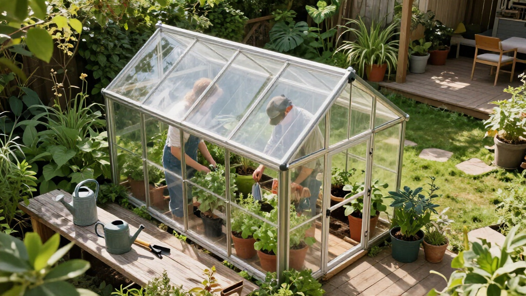 10x12 greenhouse kit